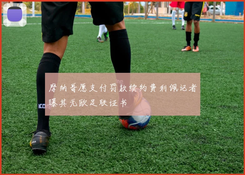 摩纳哥愿支付罚款续约费利佩记者曝其无欧足联证书